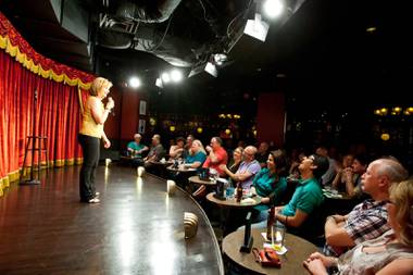 Stand-up comedy returns to the unique venue at MGM Grand's Underground this week while the Flamingo revue will be back in January.